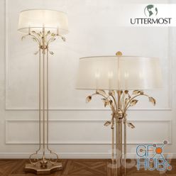 3D model Uttermost Alenya Floor Lamp