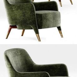 3D model Molteni&c D.151.4 armchair