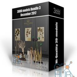 3D model 3DDD/3Dsky models – Bundle 3 December 2017