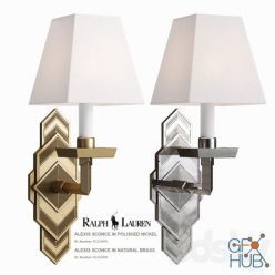 3D model Ralph Lauren Alexis Sconce RL2244PN RL2244NB