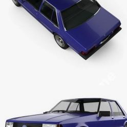 3D model Hum 3D Ford Falcon 1979 car