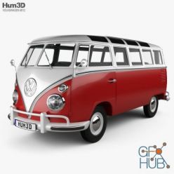 3D model Hum3D - Volkswagen Transporter T1 1950