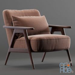 3D model Armchair John Lewis & Partners