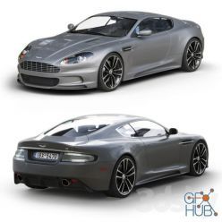 3D model ASTON MARTIN DBS I