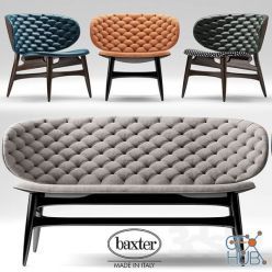 3D model Baxter DALMA furniture set