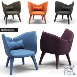 3D model Rochebobois Lady B. Armchair