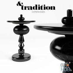 3D model Tradition Shuffle Table