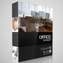 3D model CGAxis Models Volume 11 Office Furniture