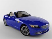 3D model BMW Z4 modern car