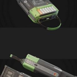 3D model Cassette Player Potify props PBR