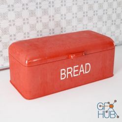 3D model Bread box