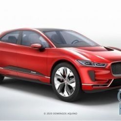 3D model Jaguar I-Pace 2020 car