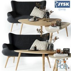 3D model Sofa Jysk EJERSLEV