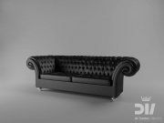 3D model ICON sofa 300 by DV homecollection