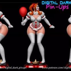 3D model IT-Girl Pennywise – 3D Print