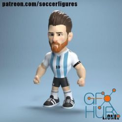 3D model Lionel Messi – 3D Print