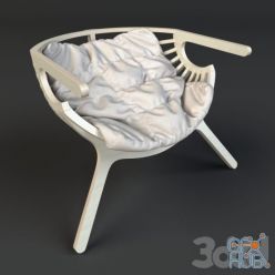 3D model De Madeira armchair