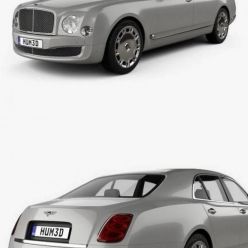 3D model Bentley Mulsanne 2011 Hum 3D