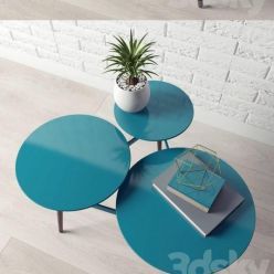 3D model Clover Coffee Table