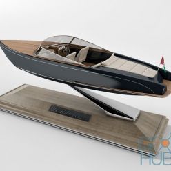 3D model Decorative boat