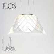 3D model Romeo Louis II pendant lamp by Flos