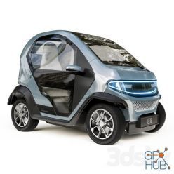 3D model Eli zero car