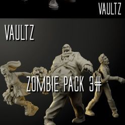 3D model Vault Z - Zombie Pack 1-4 – 3D Print