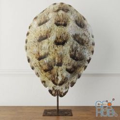 3D model Faux Turtle Shell Sculpture