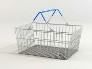 3D model Hand basket for the market