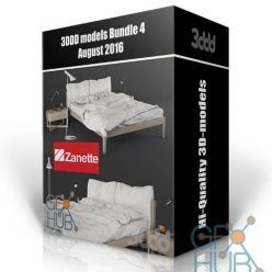 3D model 3DDD/3Dsky models – Bundle 4 August 2016