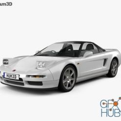 3D model Honda NSX Type-R 1992