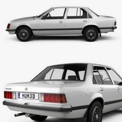 3D model Holden Commodore 1981