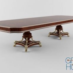 3D model Opera classic table