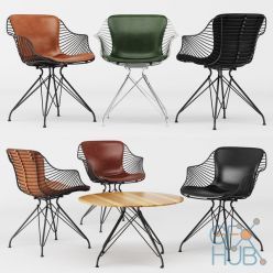 3D model Furniture set by Overgaard & Dyrman