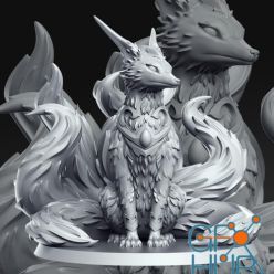 3D model Tsune Legendray fox – 3D Print