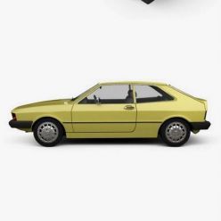 3D model Volkswagen Scirocco 1977