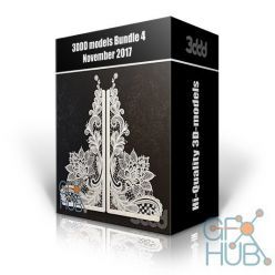 3D model 3DDD/3Dsky models – Bundle 4 November 2017