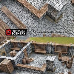 3D model Stone Bar – 3D Print