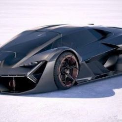 3D model Lamborghini Terzo Millennio 2018