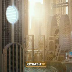 3D model Kitbash3D – Neo Dubai