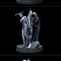 3D model ﻿Batman interrupted – 3D Print