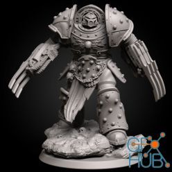 3D model Space Marine