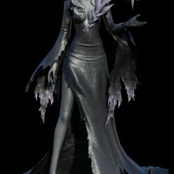 3D model Dark Ice Witch