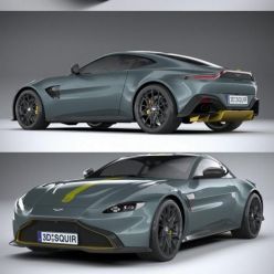 3D model Aston Martin Vantage AMR 2020