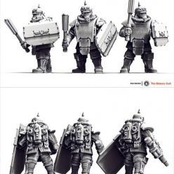 3D model ﻿Valour Korps - Abhuman Builder – 3D Print