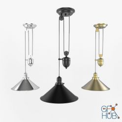 3D model Elstead Provence PV P pendant lamp