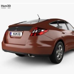 3D model Honda Accord Crosstour 2010 car