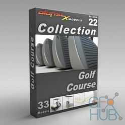 3D model DigitalXModels – Volume 22 – Golf Course