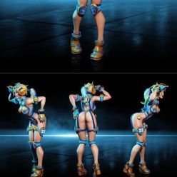 3D model Jane alternative pose – 3D Print