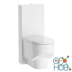 3D model Sonar Floorstanding WC with Cistern 82966 by Laufen